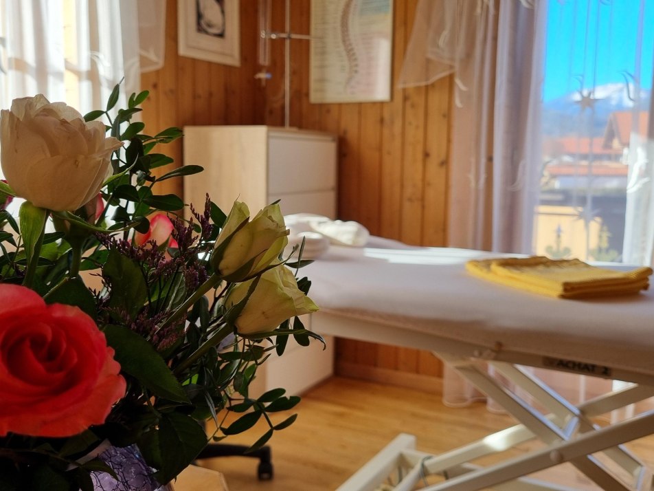 Massage und Wellnessbereich