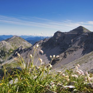 Das Soierngebiet mit seinen ca. 2000 Meter hohen Gipfeln, © Alpenwelt Karwendel | Regina Fichtl