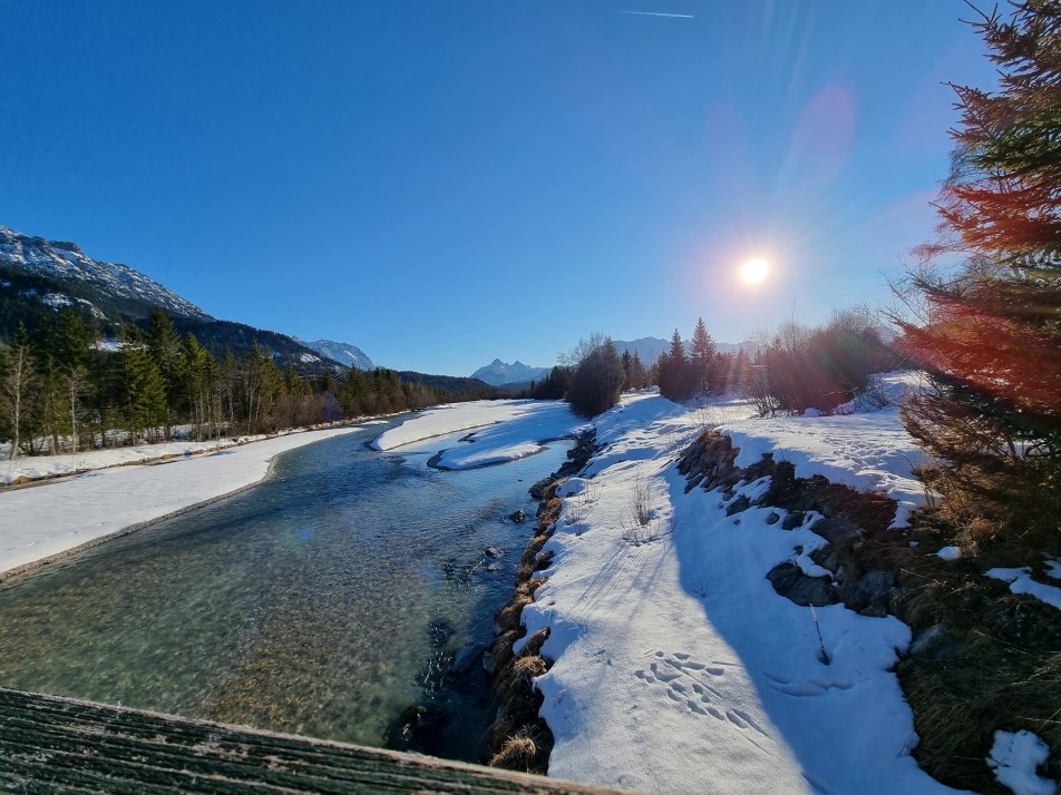 Isar Winter, © Florian Neuner