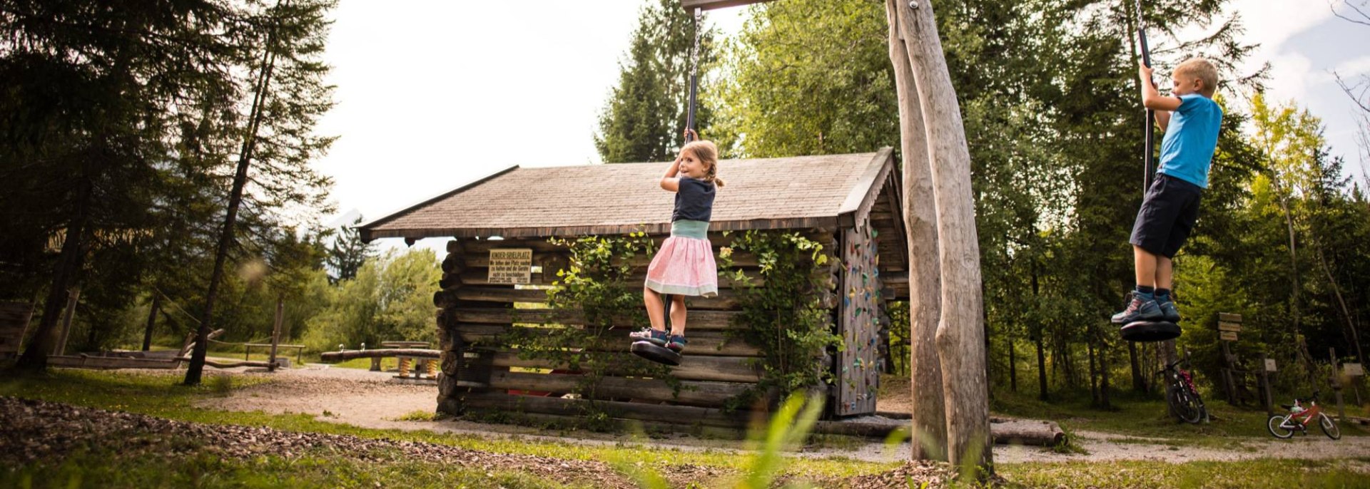 Naturspielplatz, © Alpenwelt Karwendel | Philipp Gülland