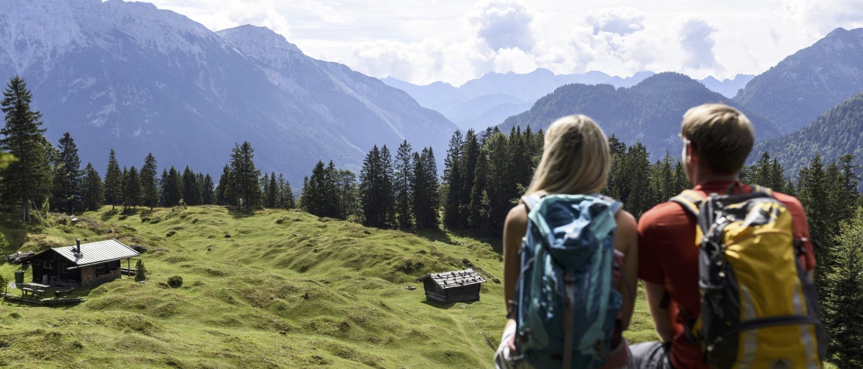 Aussicht am Kranzberg in Mittenwald genießen, © Alpenwelt Karwendel | Wolfgang Ehn