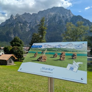 Mundartweg Mittenwald - Stanka, © Alpenwelt Karwendel | Isabell Prior Mundartweg Mittenwald - Stanka, © Alpenwelt Karwendel | Isabell Prior