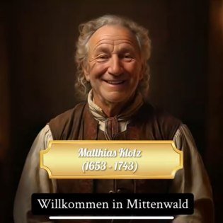 Matthias Klotz in der Immersive Mittenwald App