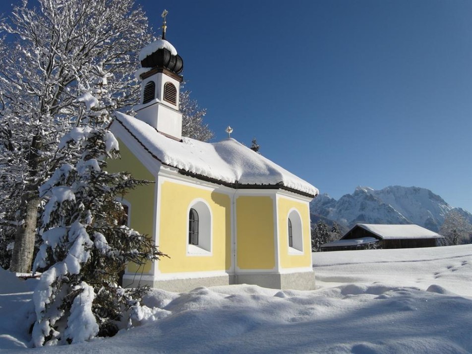 Kapelle Maria Rast Krün Buckelwiesen