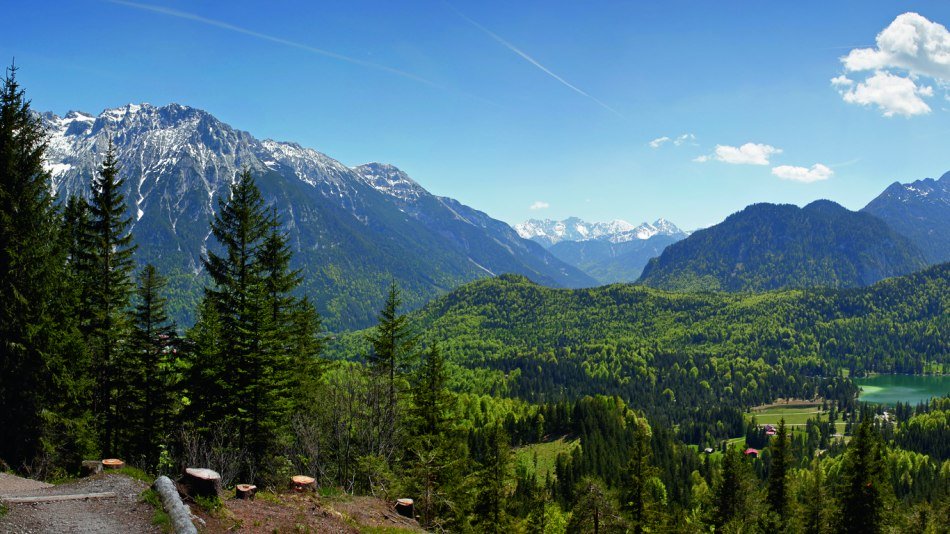 Panorama Karwendel Lautersee, © Alpenwelt Karwendel | Rudolf Pohmann