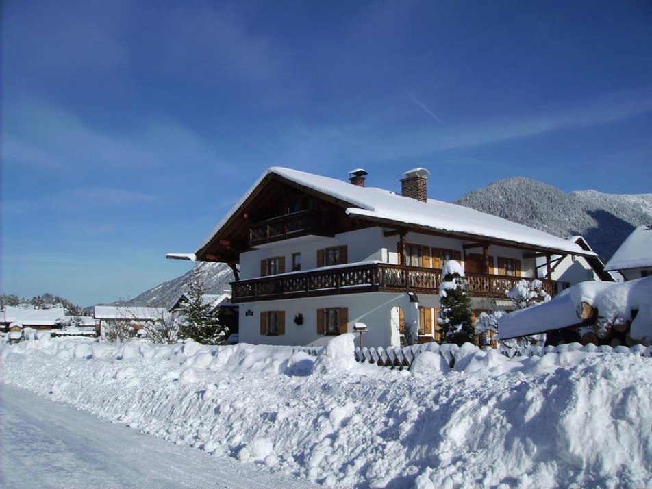 Haus im Winter