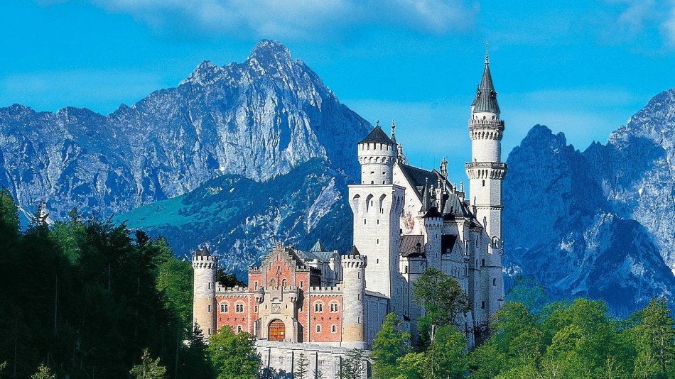 Schloss Neuschwanstein bei Füssen in Oberbayern., © Bayerische Schlösserverwaltung (Foto: Anton Brandl, München) www.neuschwanstein.de