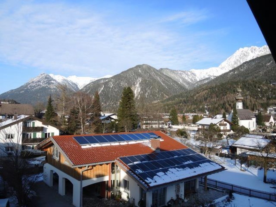 Ausblick vom Balkon Romantik