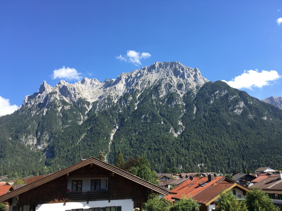 Haupthaus Dachstudio Ausblick vom Balkon