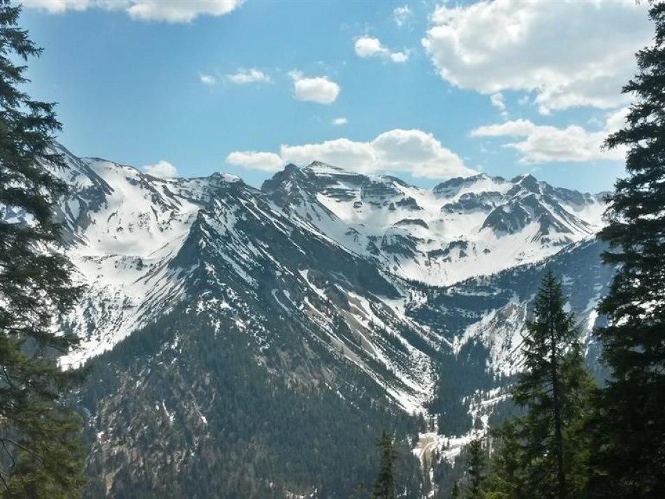 Blick auf die Soiernspitze