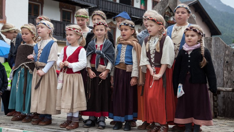 Karwendelchor Minis, © Alpenwelt Karwendel | Hubert Hornsteiner