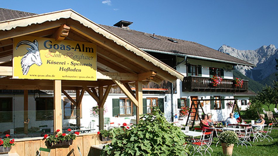 Goas-Alm Mittenwald, © Fam. Sailer, Goas-Alm Mittenwald Goas-Alm Mittenwald, © Fam. Sailer, Goas-Alm Mittenwald