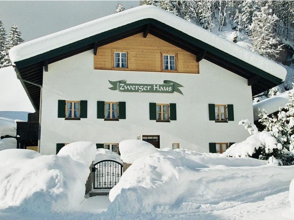 Haus im Winter