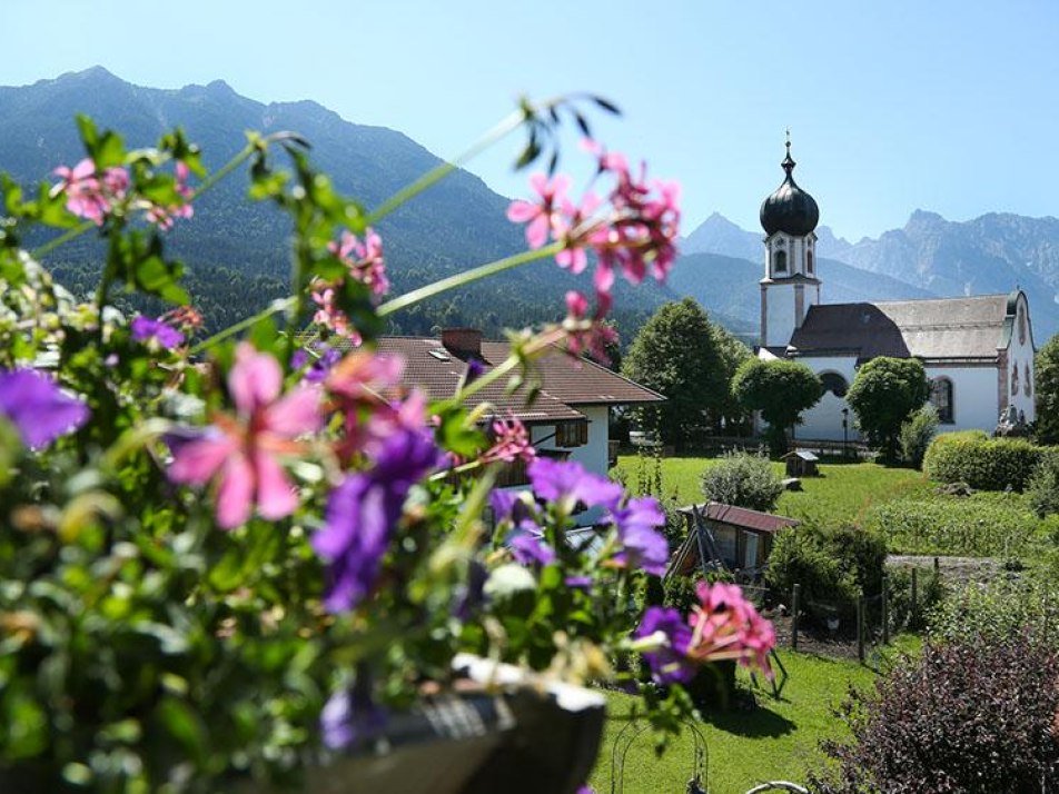 Ausblick Ferienwohnung Schogglbauer