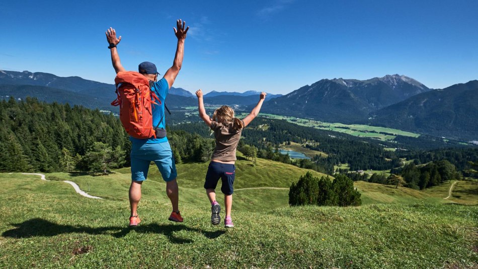 Erleben Sie Natur mit der ganzen Familie rund um Mittenwald, Krün und Wallgau, © Alpenwelt Karwendel | Anton Brey