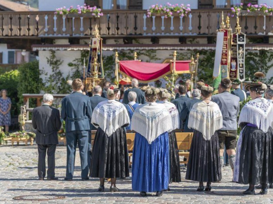 Festgottesdienst mit anschl. Erntedankprozession, © Alpenwelt Karwendel | Rosemarie Karg