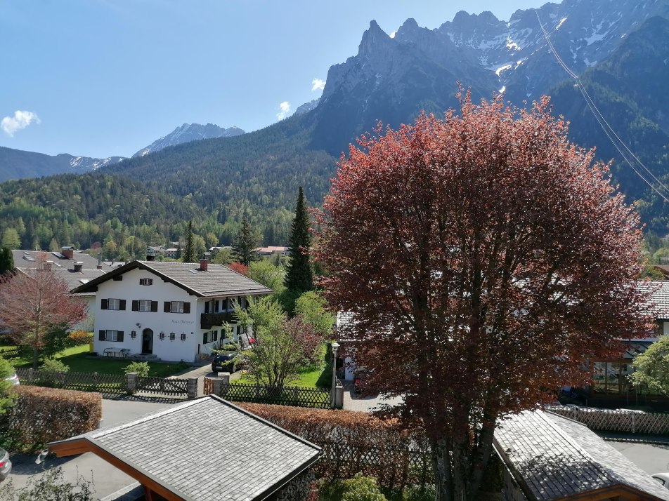 Aussicht Karwendel Sommer