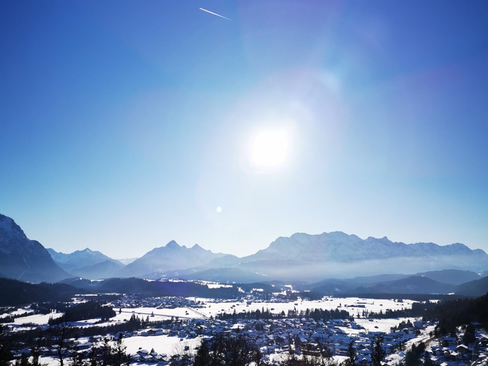 Blick von der Maxhütte Winter