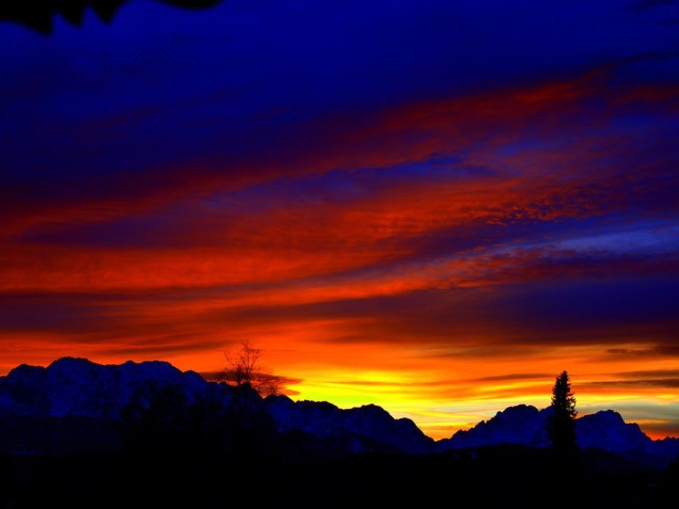 Blick vom Balkon