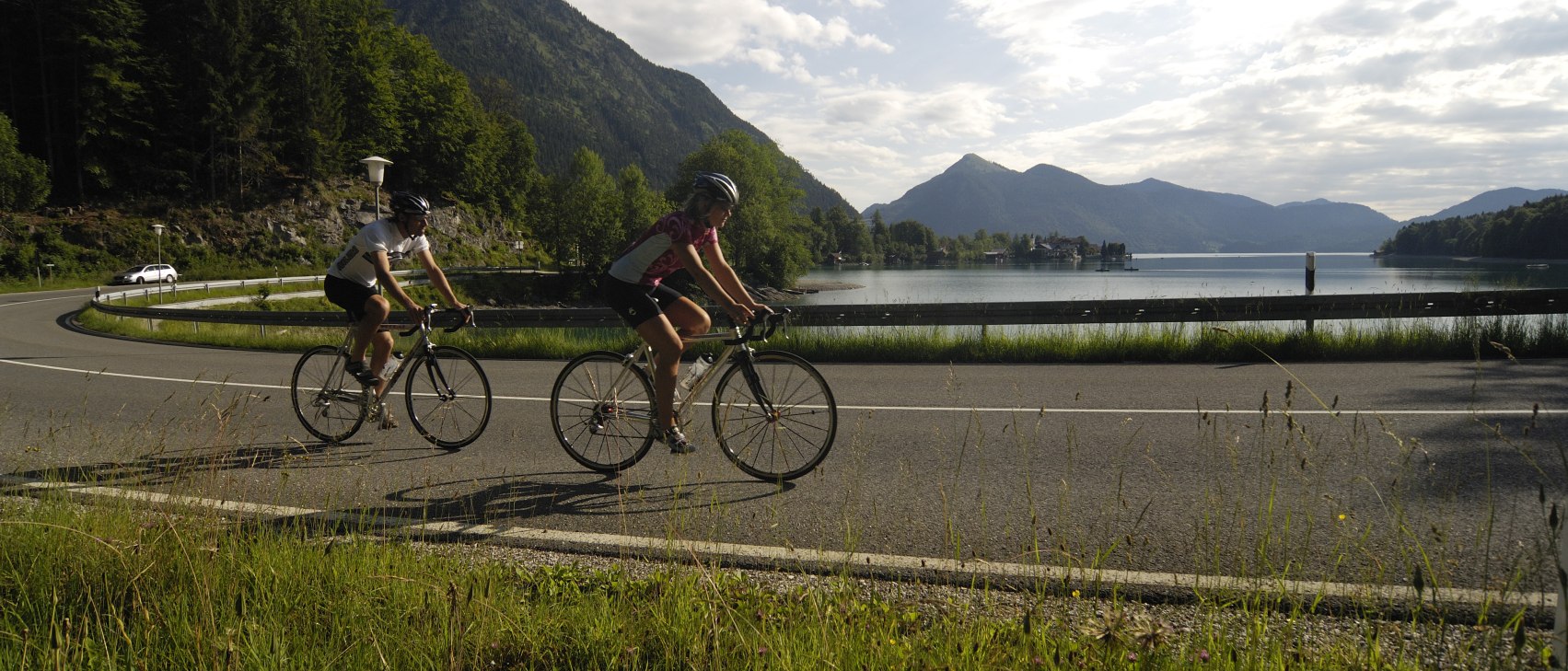 Rennradtour am Walchensee, © Alpenwelt Karwendel | Wolfgang Ehn