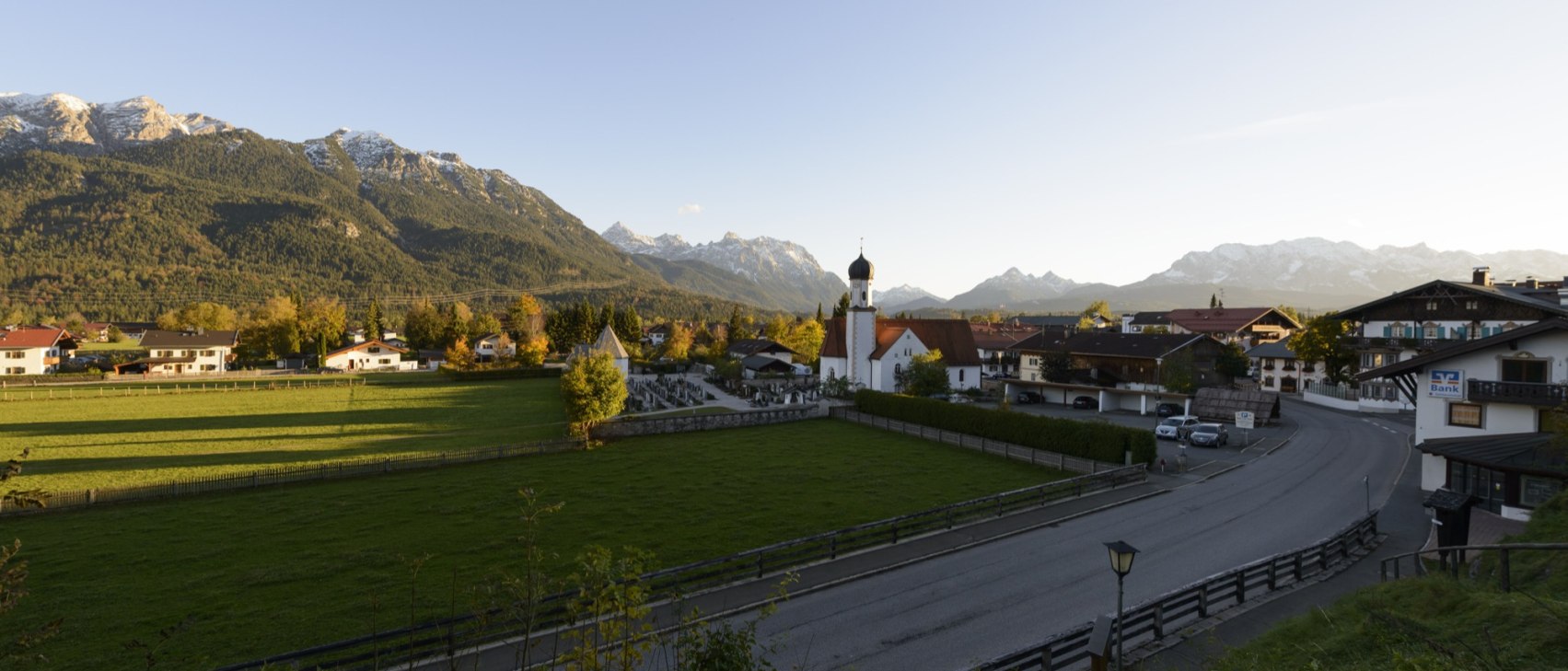 Ortsansicht von der Wallgauer Sonnleiten, © Alpenwelt Karwendel | Wolfgang Ehn