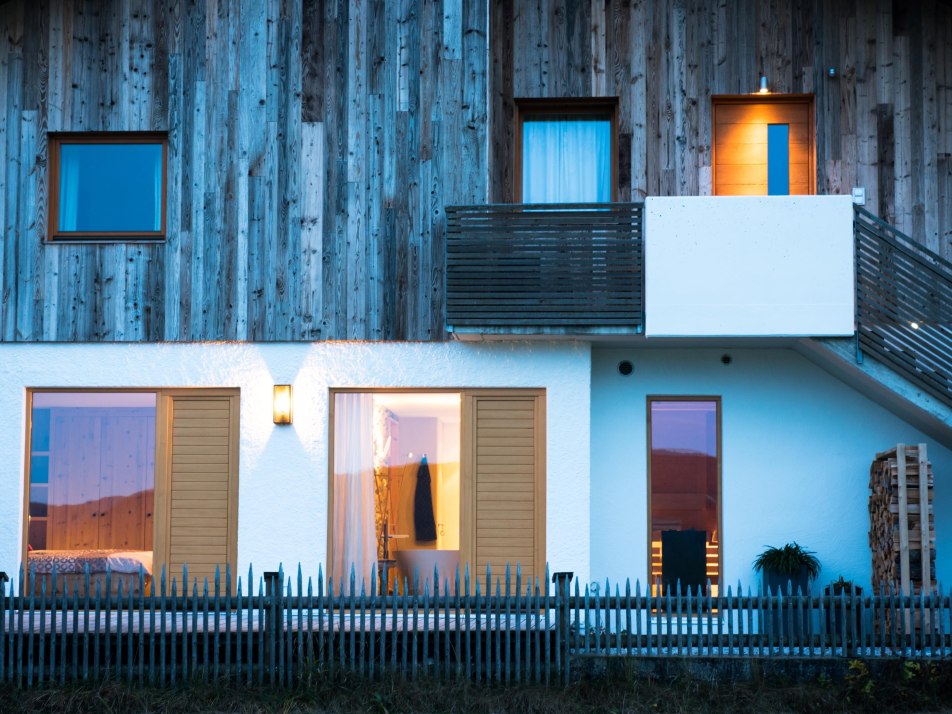 Nordansicht Loft Bergraum