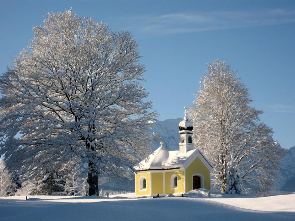 Kapelle Maria Rast Krün, © Schädler Kapelle Maria Rast Krün, © Schädler