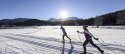 Langlaufen im Ortsteil Gerold in Krün bei Sonnenschein, © Alpenwelt Karwendel | Wolfgang Ehn