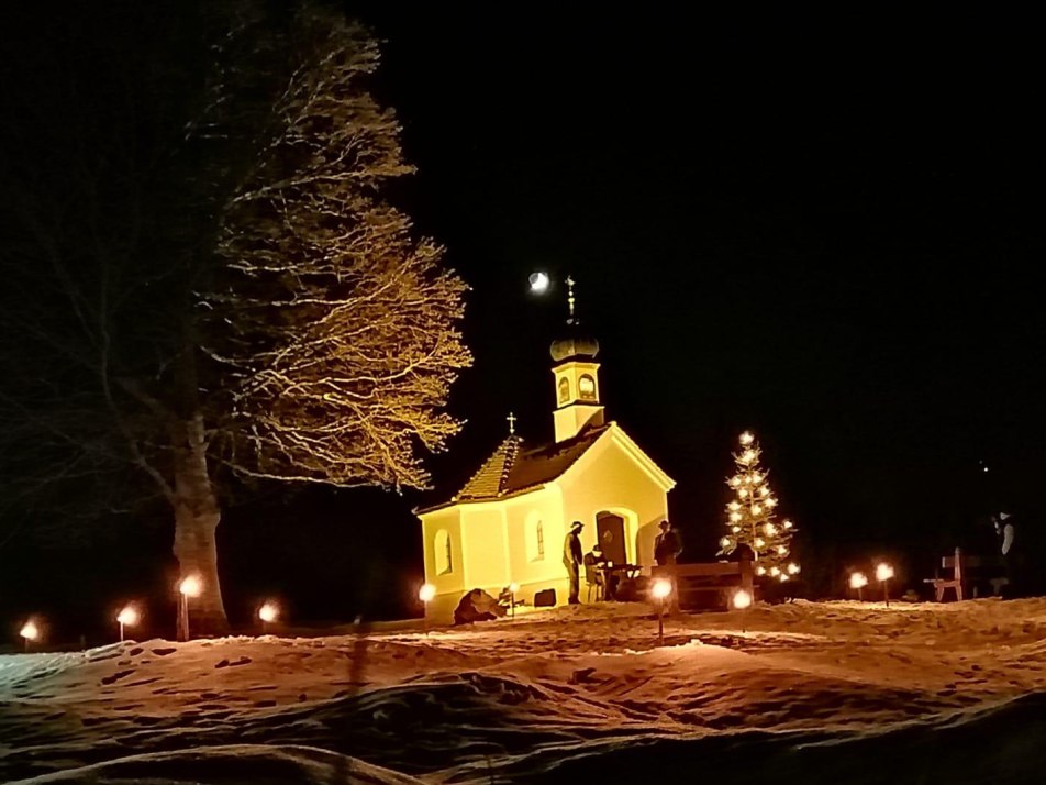 Weihnachten an der Kapelle Maria Rast