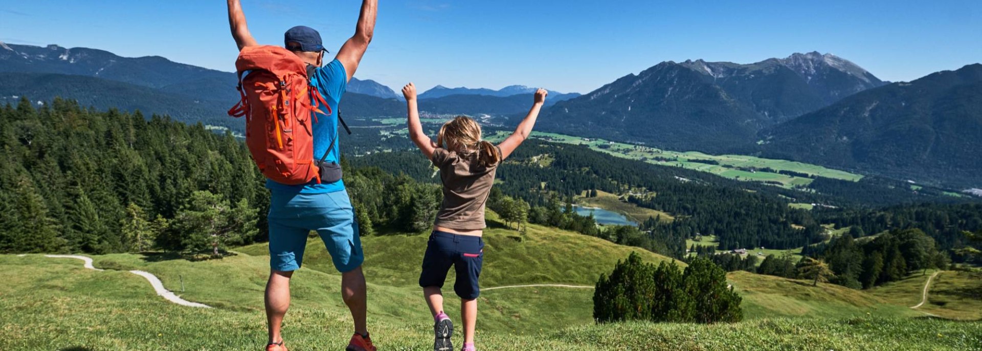 Erleben Sie Natur mit der ganzen Familie rund um Mittenwald, Krün und Wallgau, © Alpenwelt Karwendel | Anton Brey