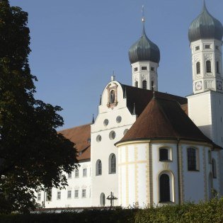 Basilika am Kloster Benediktbeuern, © Hermann Kuhn | Benediktbeuern