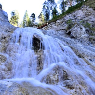 Ein Geheimtipp unter Naturliebhabern: Die Hüttlebachklamm bei Krün, © Alpenwelt Karwendel | Stefan Eisend