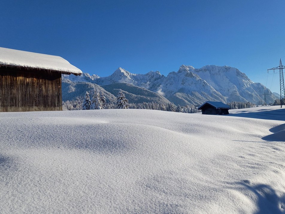 Winter-Karwendelblick