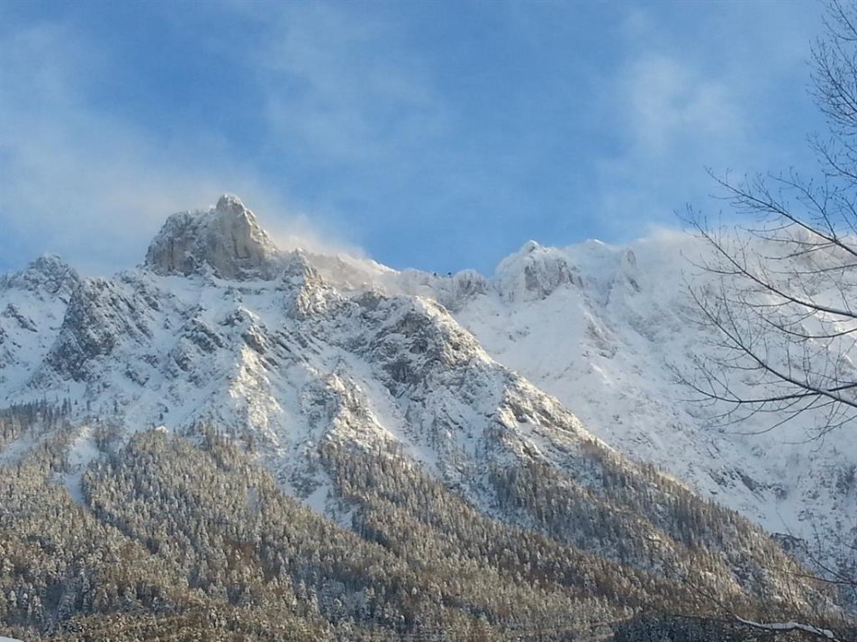 Karwendelblick im Winter