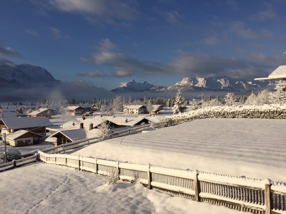 Erker - Ausblick im Winter Erker - Ausblick im Winter
