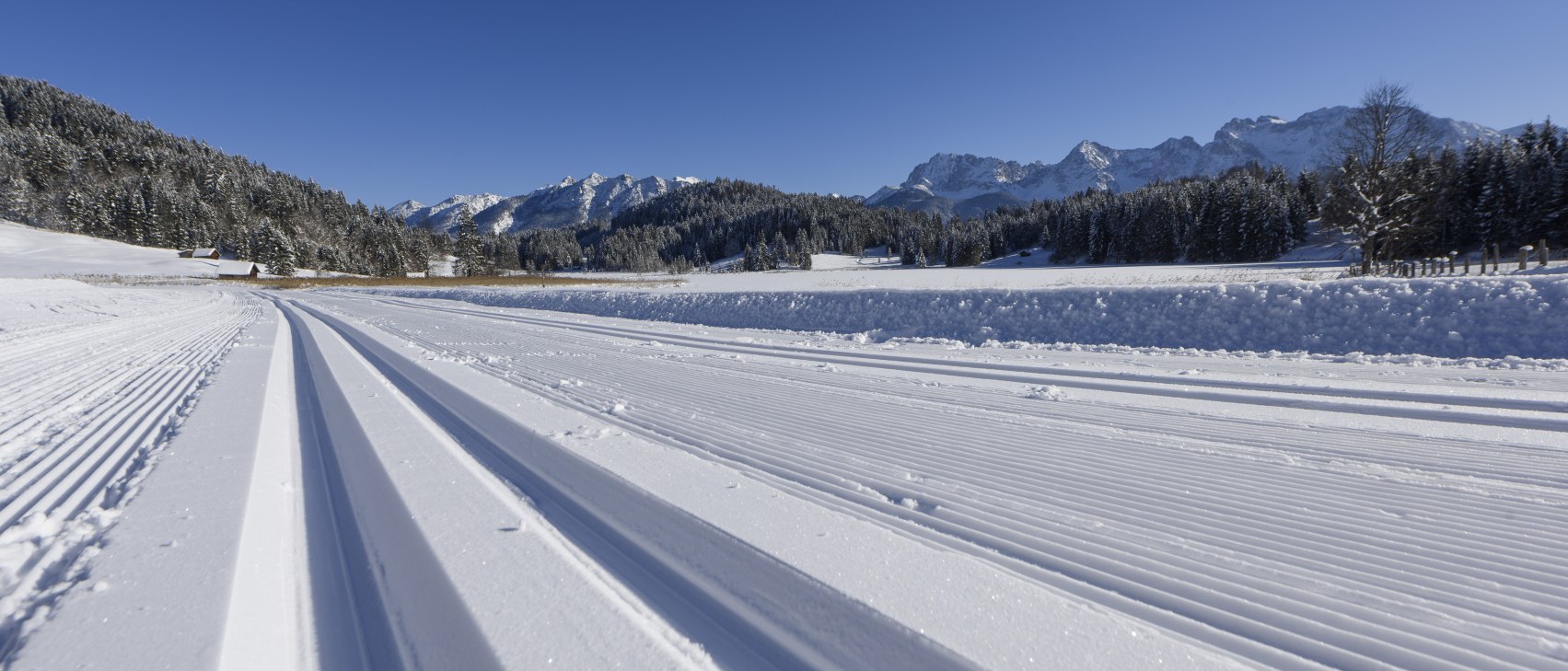 Loipe am Geroldsee, © Alpenwelt Karwendel | Wolfgang Ehn