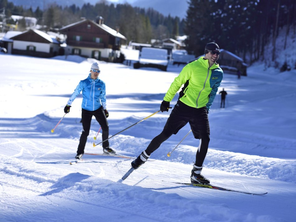 Langlauf- und Skatingloipen