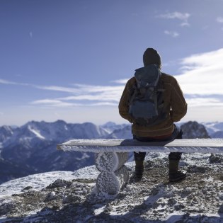 Frische Aussichten vom Passamani-Rundweg auf dem Karwendel, © Alpenwelt Karwendel | Wolfgang Ehn Frische Aussichten vom Passamani-Rundweg auf dem Karwendel, © Alpenwelt Karwendel | Wolfgang Ehn