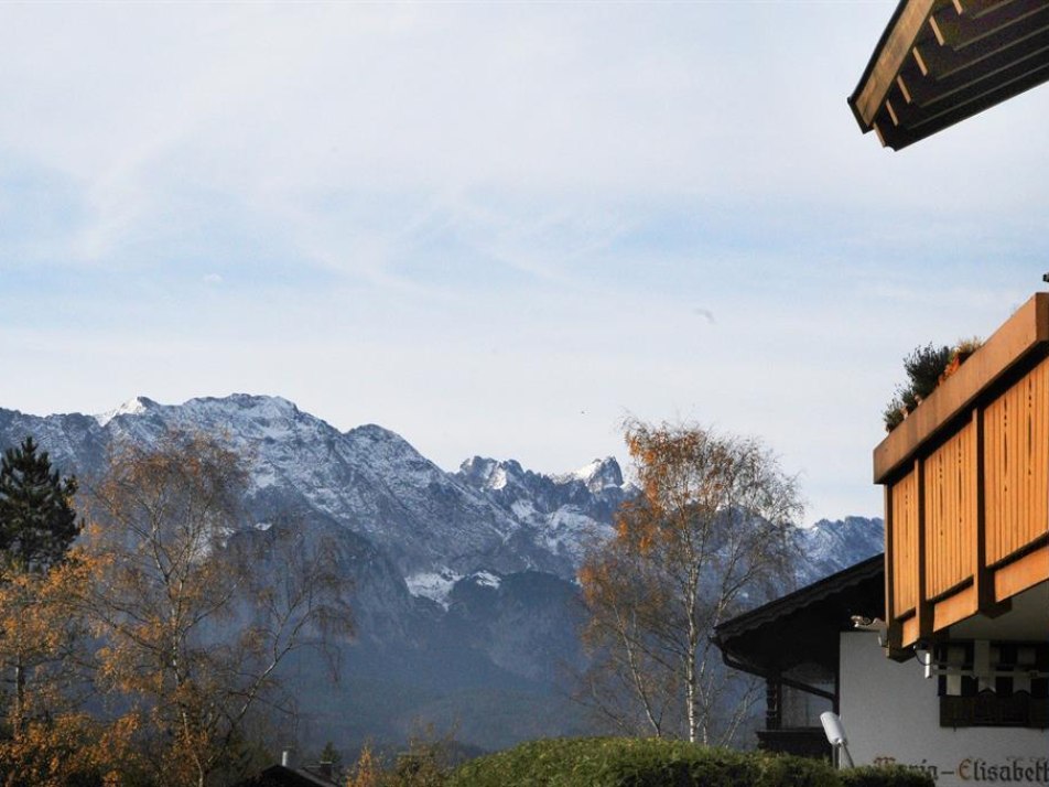 Ausblick Zugspitze Wetterstein