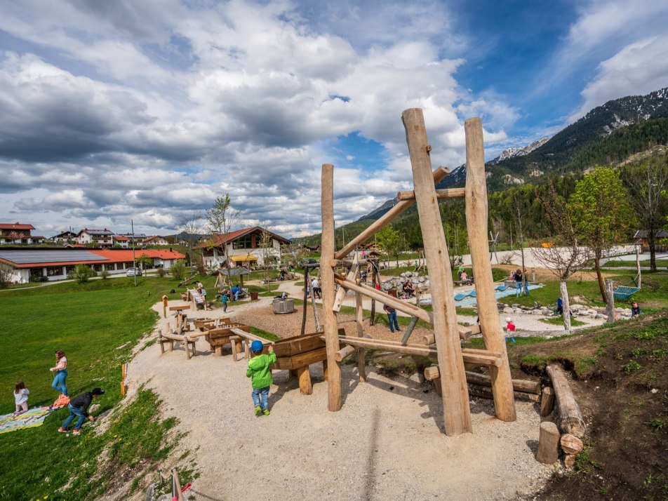 Flößerspielplatz Krün, © Alpenwelt Karwendel|Hannes Holzer, Johannes Holzer