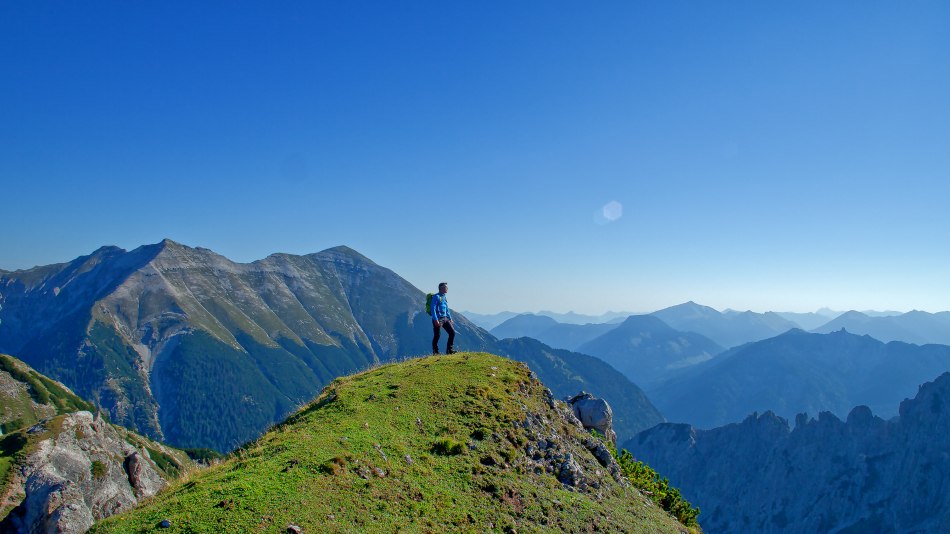 Bergtour Wörnersattell und Hochlandhütte, © Alpenwelt Karwendel |Hubert Hornsteiner