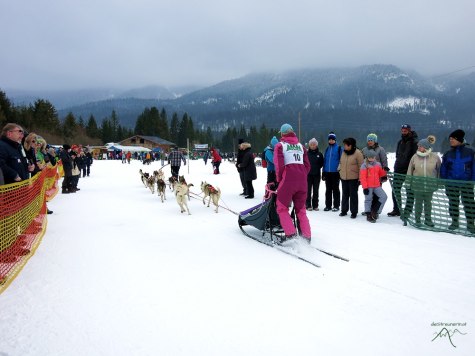 Sibirisches Feeling in Wallgau direkt an der Rennstrecke, © dieStreunerin