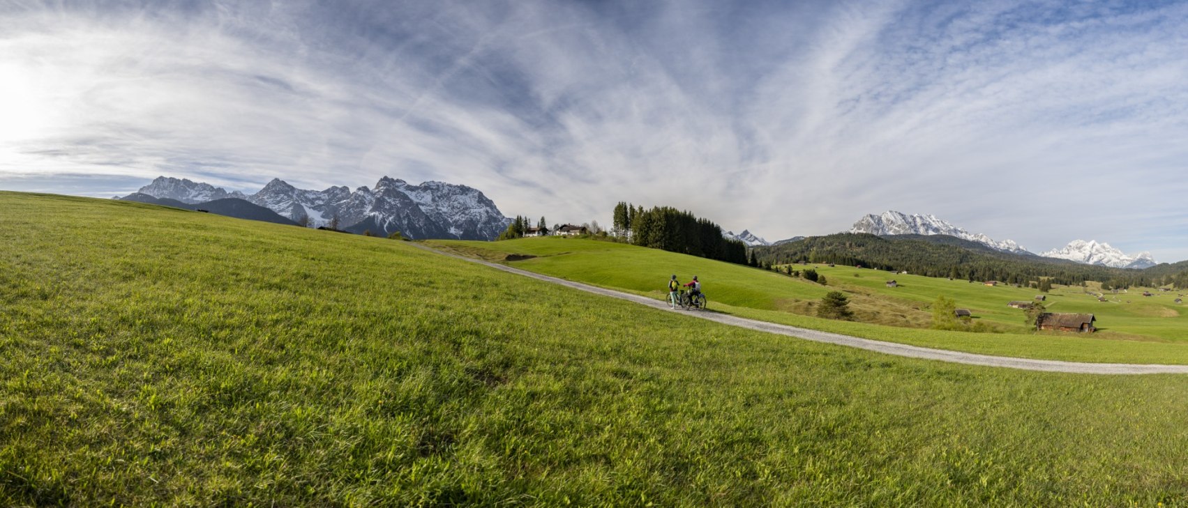 Biketour auf den Buckelwiesen, © Alpenwelt Karwendel | Pierre Johne