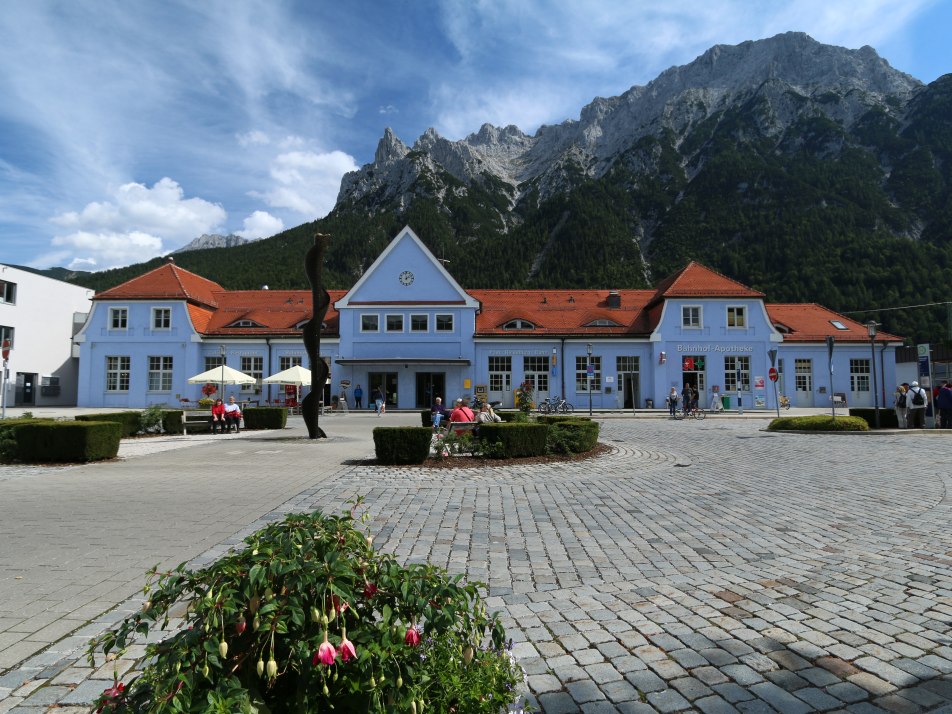 Bahnhof in Mittenwald, © Alpenwelt Karwendel | Stephanie Bech