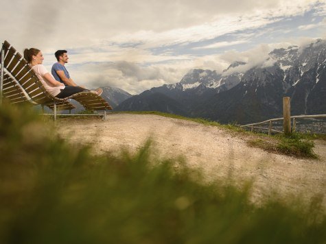 Frische Aussichten im Frühling vom Panoramakino am Kranzberg , © Alpenwelt Karwendel | Philipp Gülland
