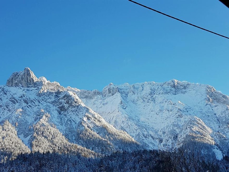Karwendelblick im Winter 2