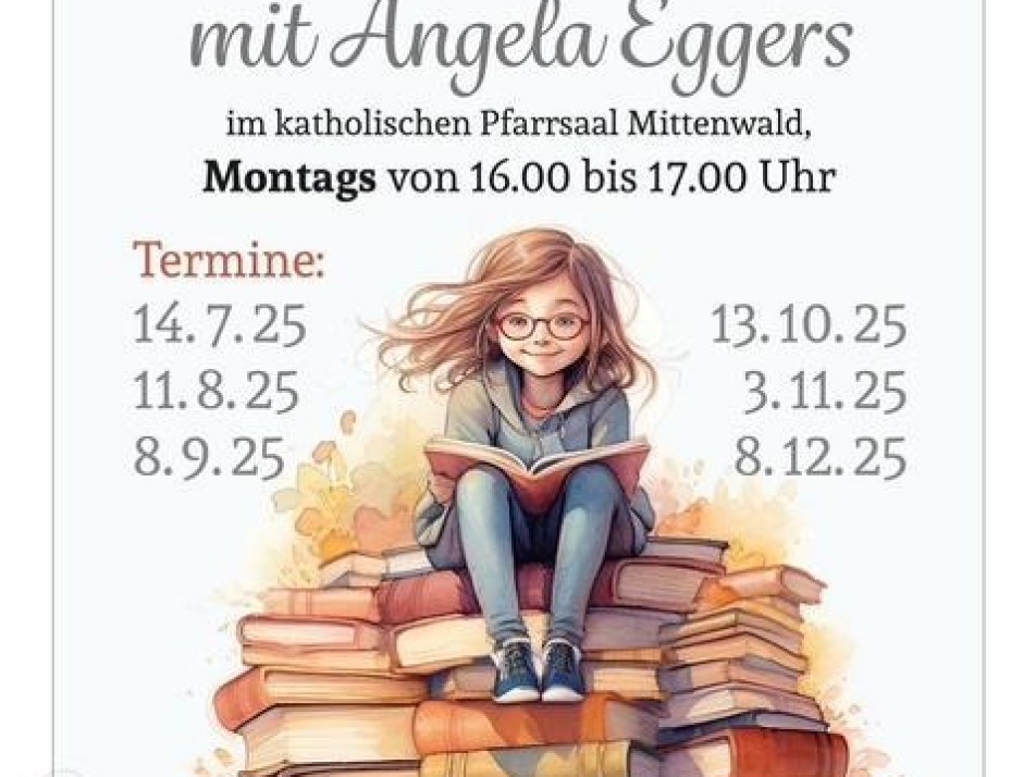 Vorlesestunde für Kinder ab 4 Jahre, © Angela Eggers