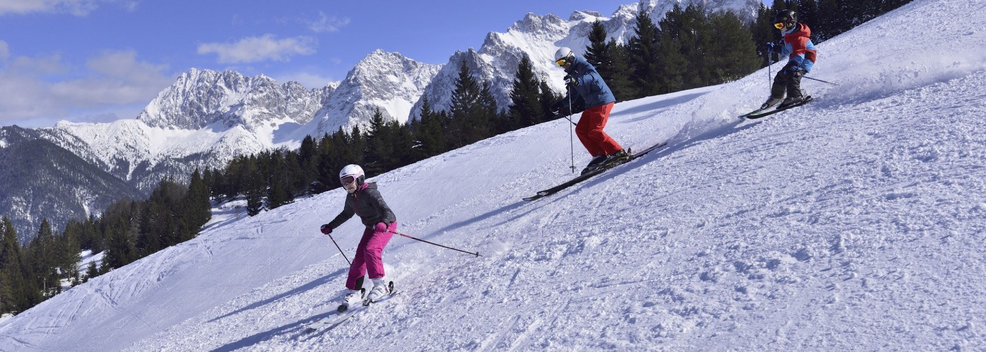 In der Alpenwelt Karwendel gibt es Skispaß für Groß und Klein, © Alpenwelt Karwendel | Stefan Eisend