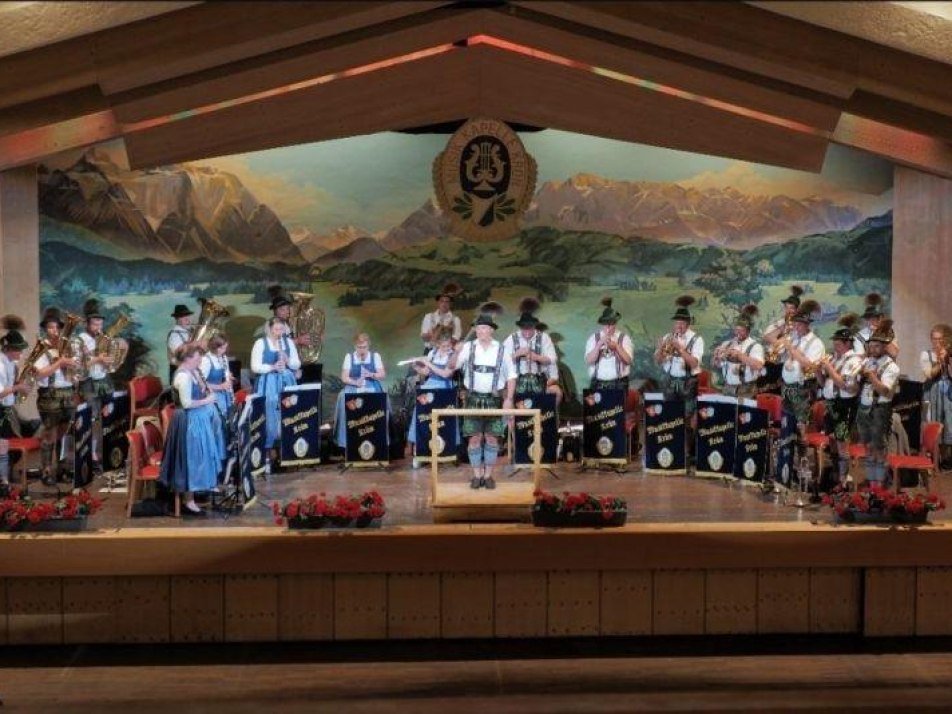 Konzert zum Jahreswechsel  mit der Musikkapelle Krün, © Manuela Kriner