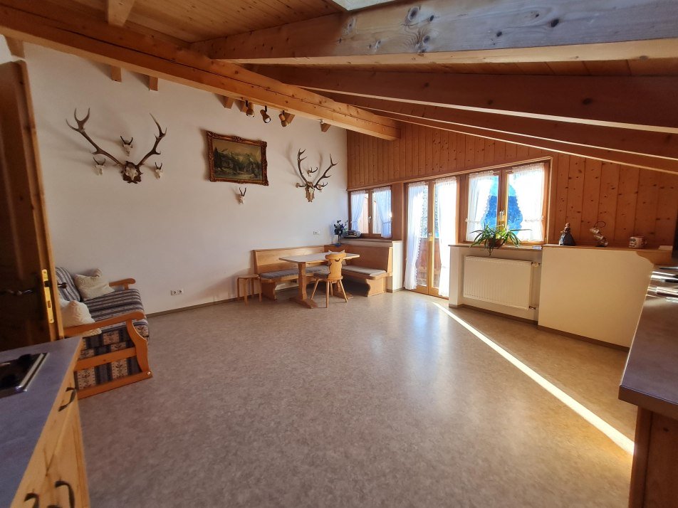 Ferienwohnung Zugspitze - Wohnküche